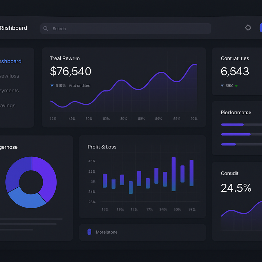 Fintech Dashboard Redesign